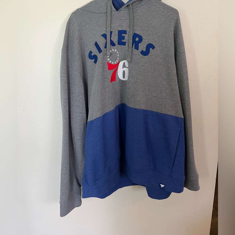 Fanatics brand Philadelphia 76ers hoodie/hooded sweatshirt size 3X